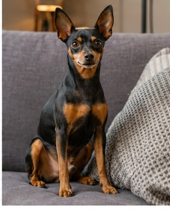 Cuidados com Pinscher: energia, segurança, dentes e joelhos